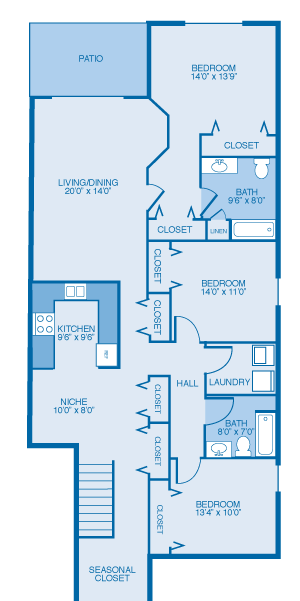 Madison Lower Level Madison Lower Level at Oak Hill Apartments and Townhomes, New York